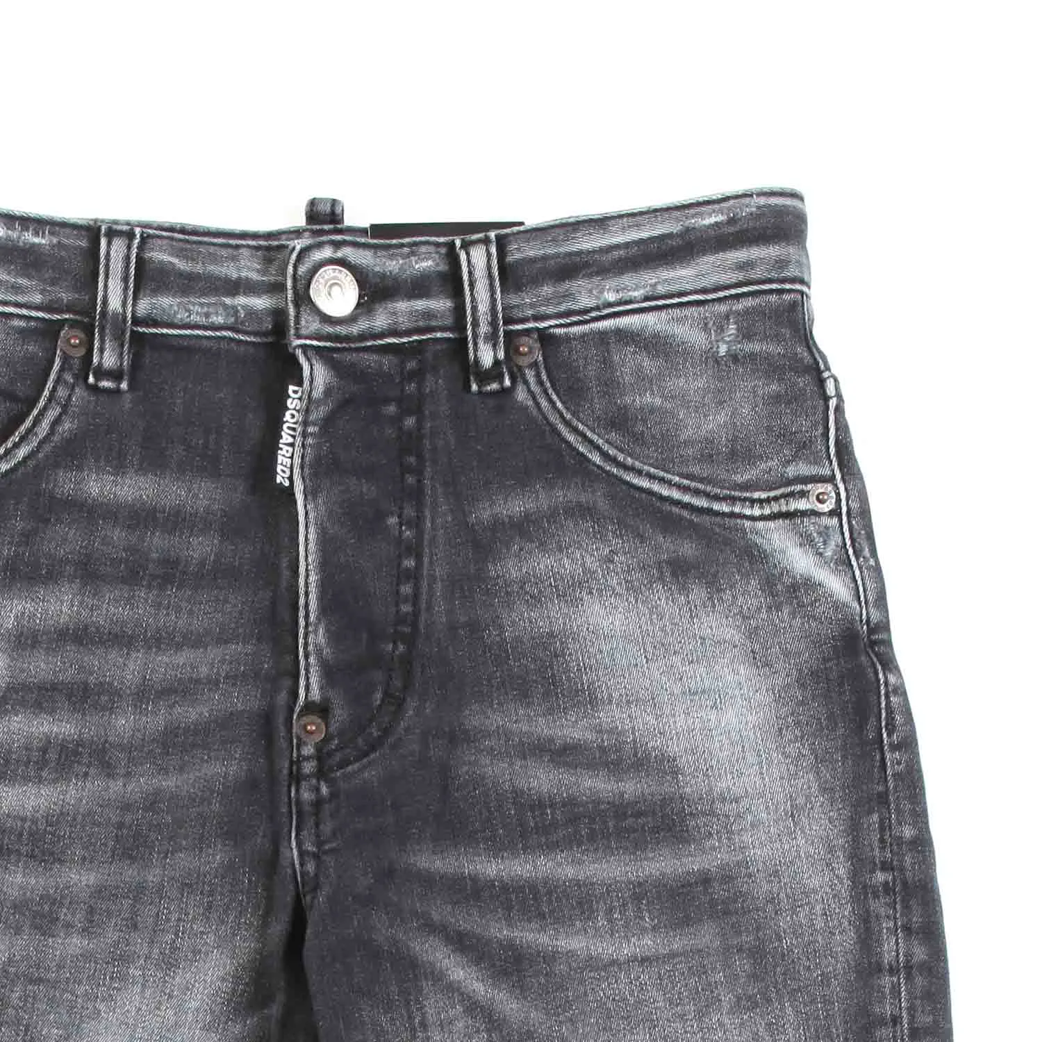 Dsquared2 Stone Washed Gray Jeans For Children And Teen