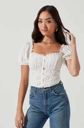 Stylish Puff Sleeve Top