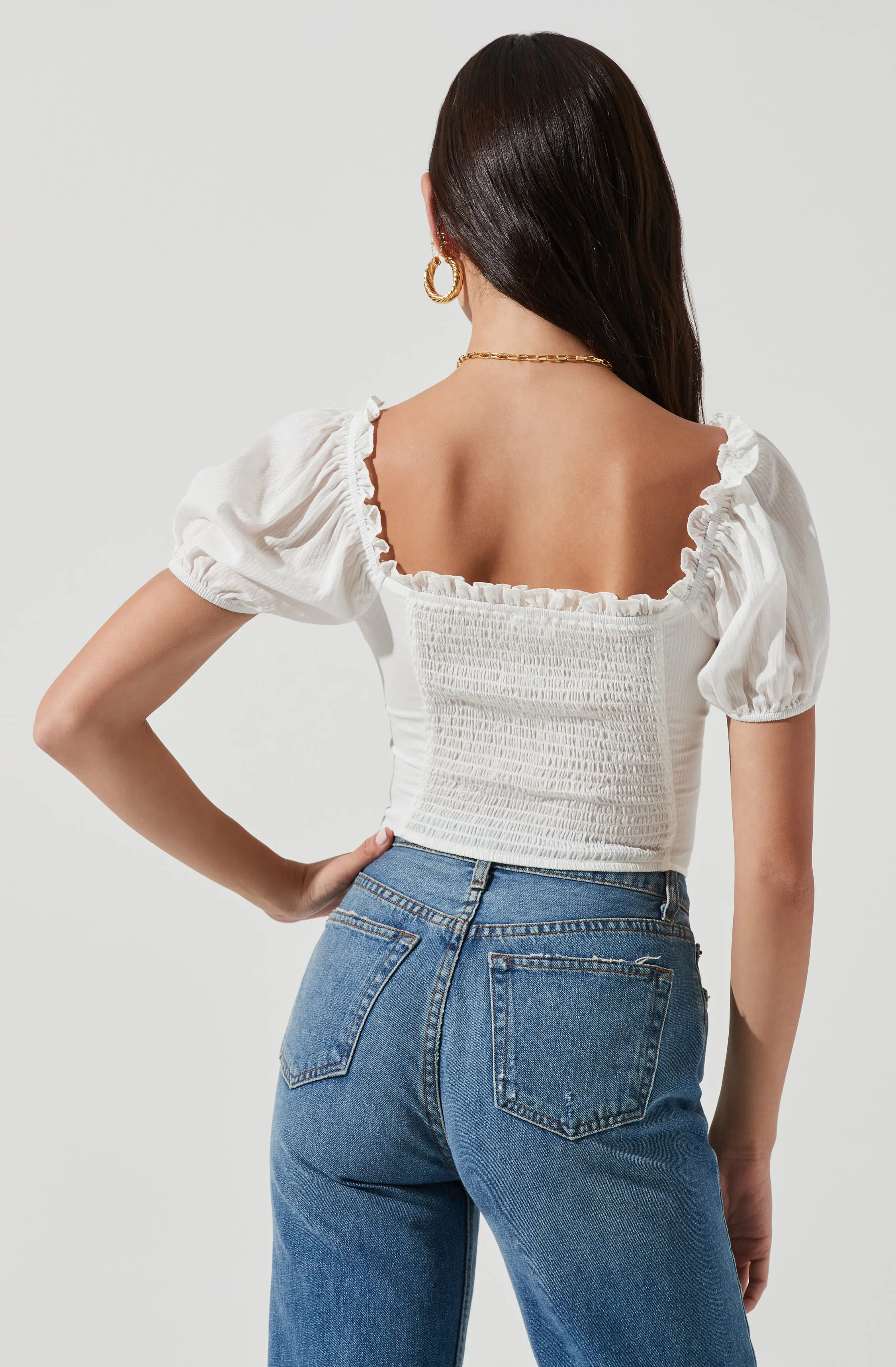 Stylish Puff Sleeve Top