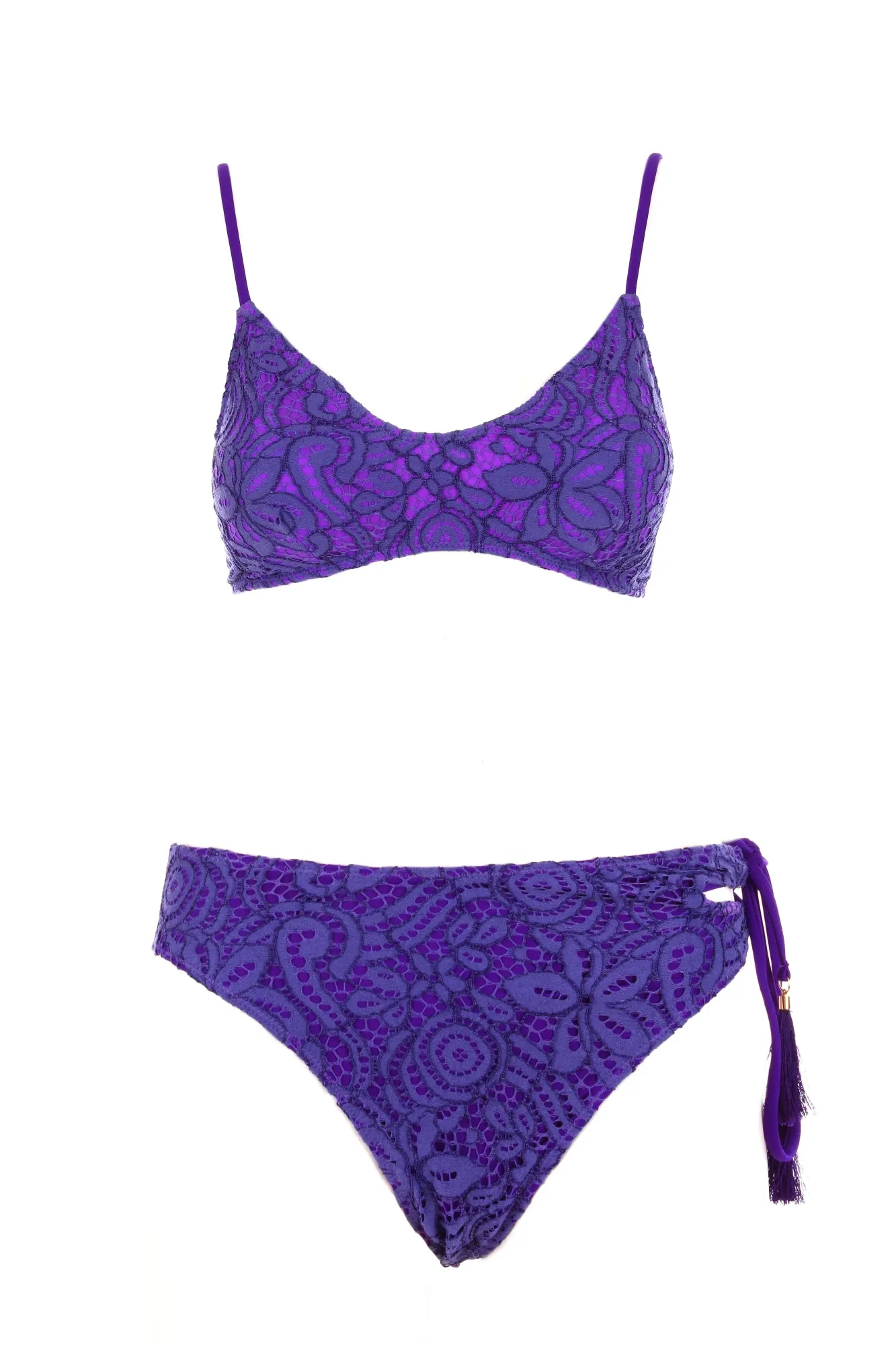 Lilac Valencia Slip Bikini