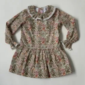 La Coqueta Floral Dress With Frill Collar 3 Years