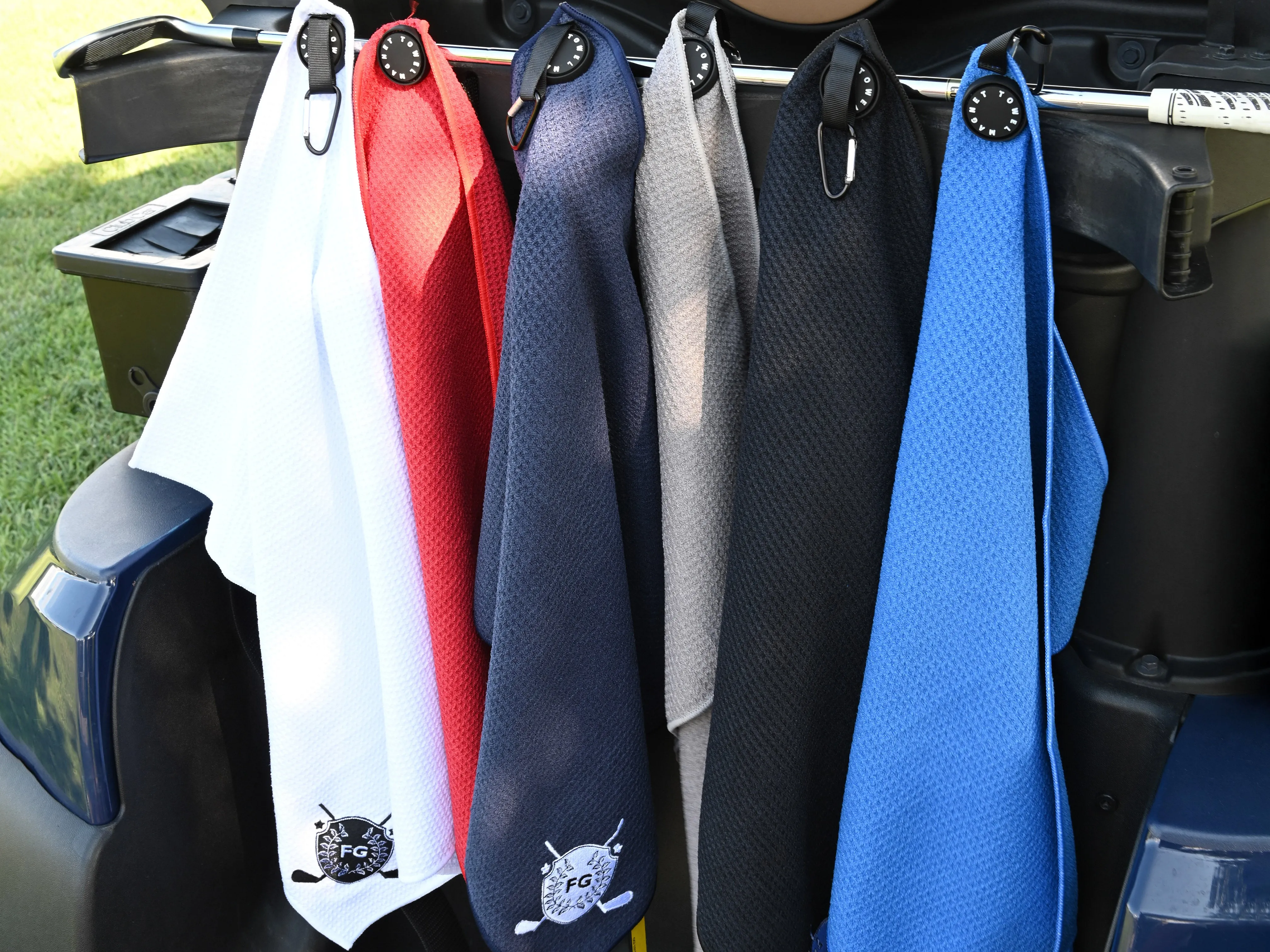 Fresco Navy Golf Towel Bundle