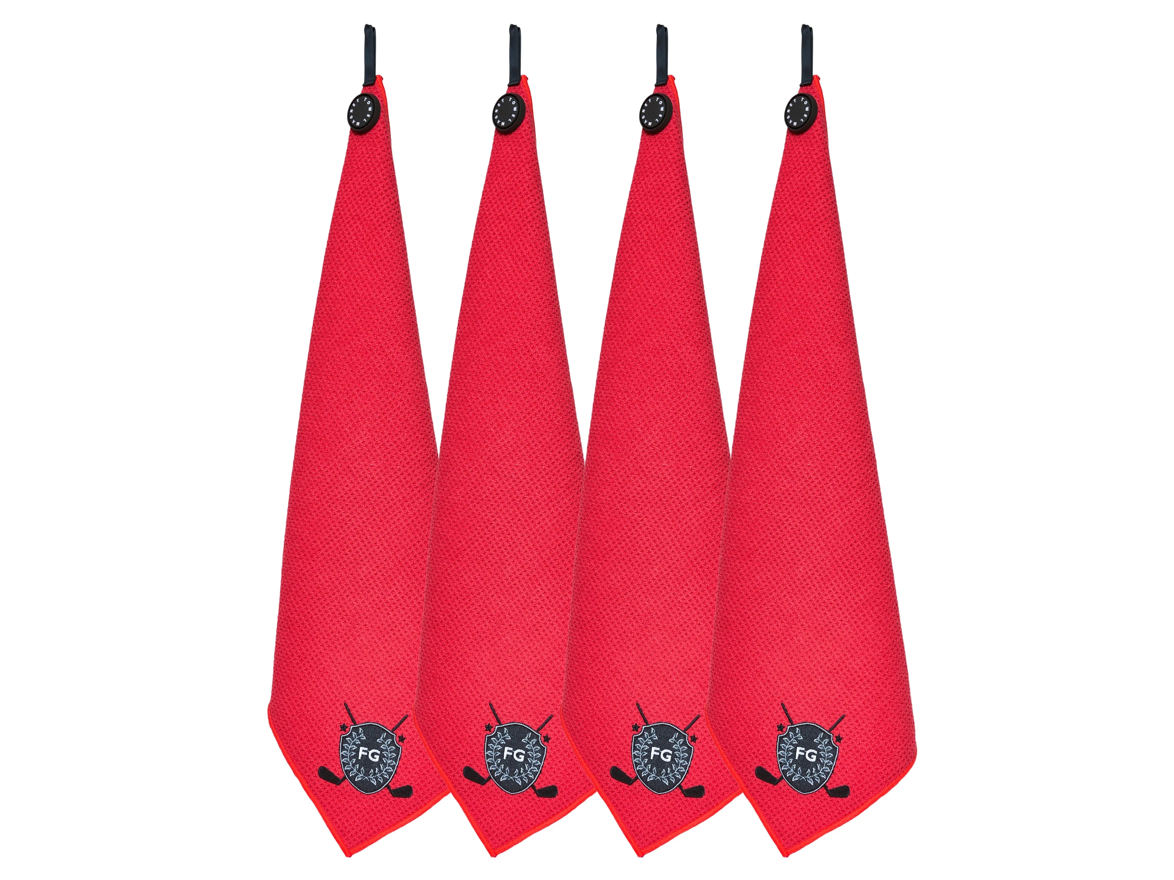 Fresco Red Golf Towel Pack