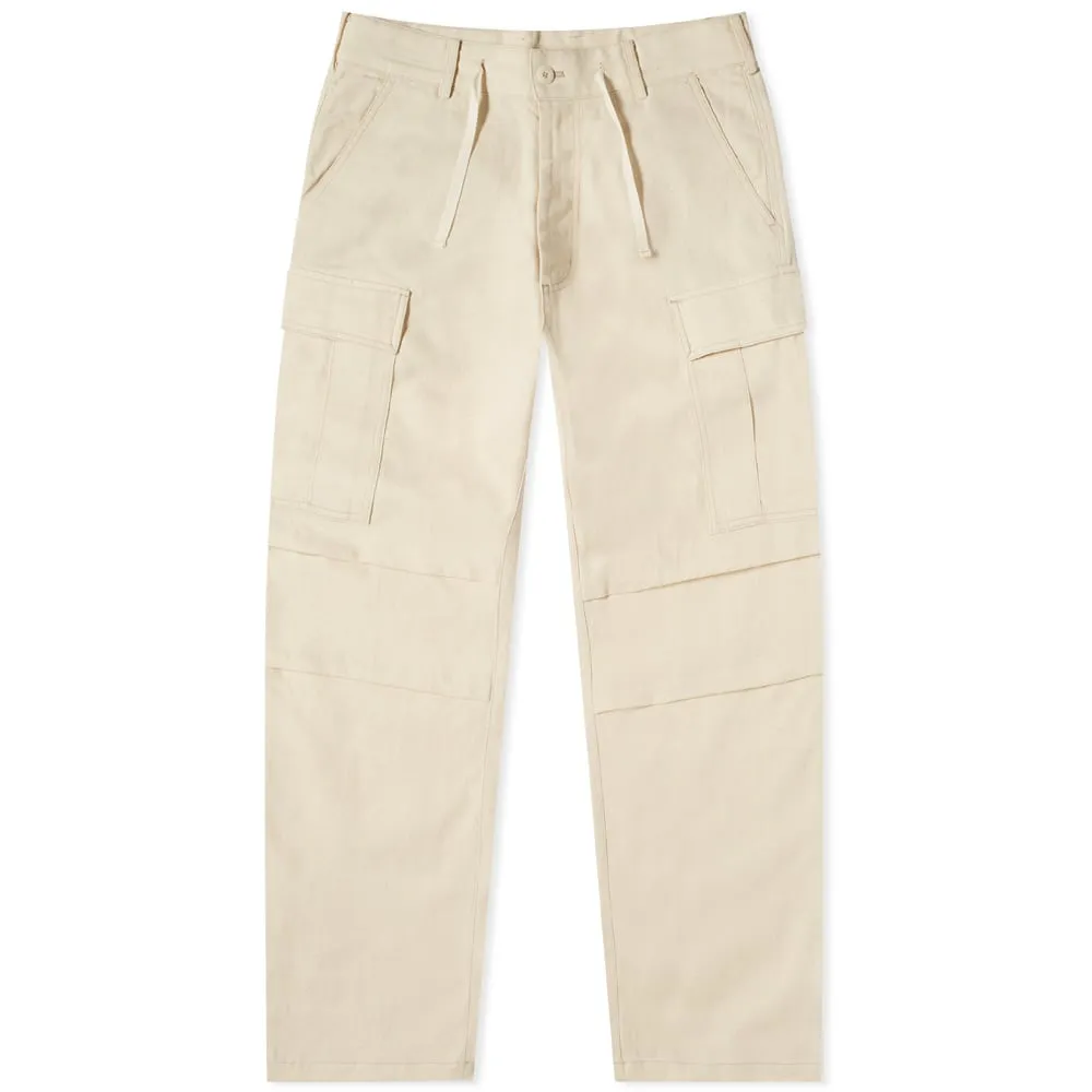 FrizmWORKS Linen M65 Cargo Pant Natural