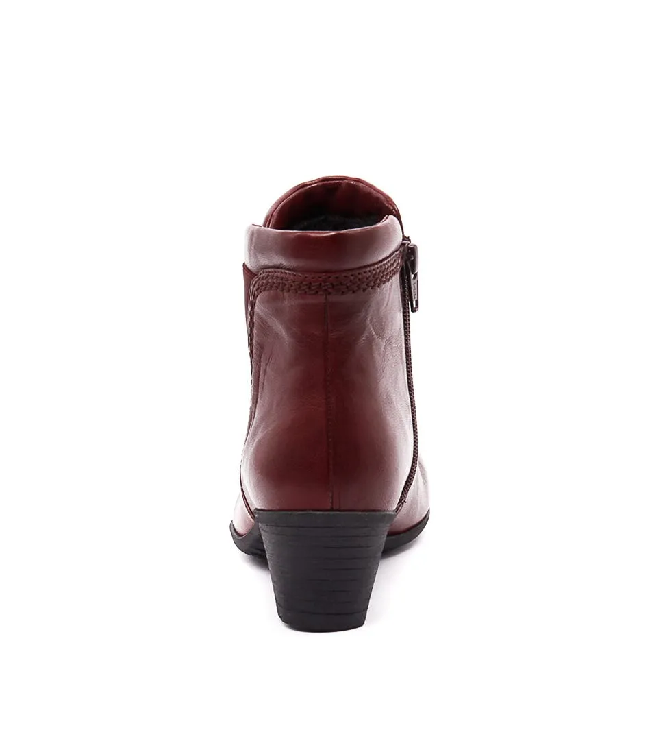 GABOR Megan Dark Red Leather