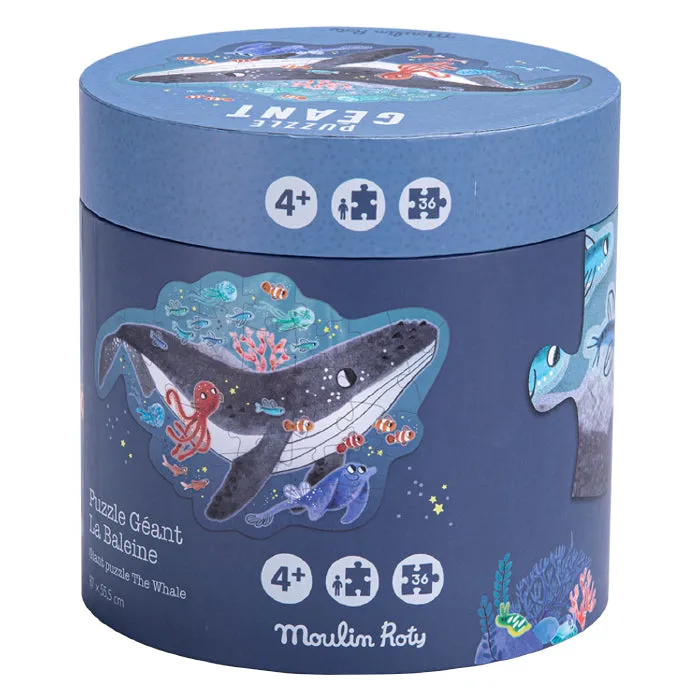 Whale Jigsaw Puzzle for Kids