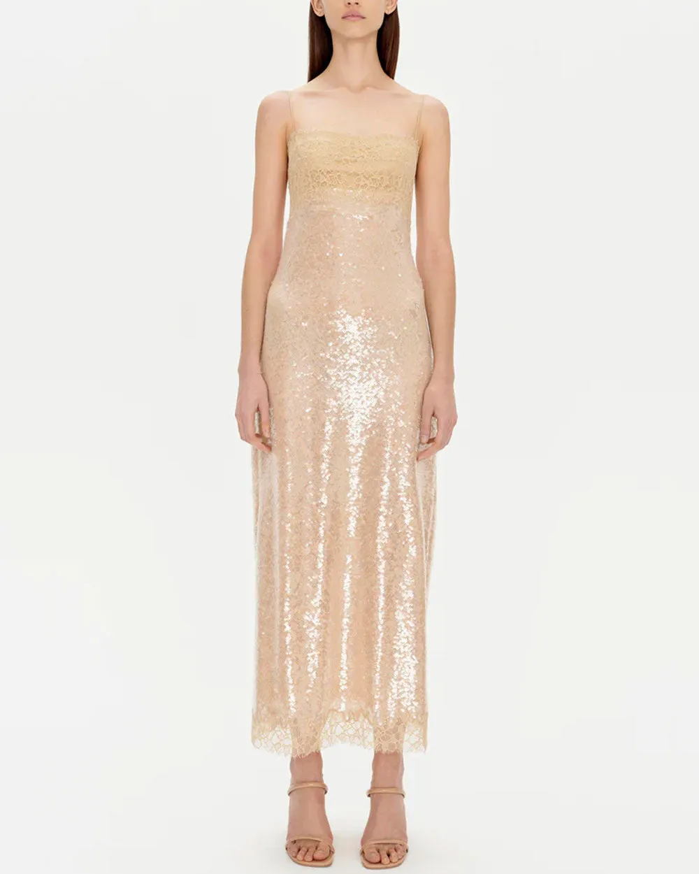 Ginger Sequin Slip Dress