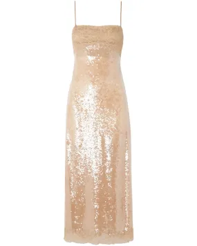 Ginger Sequin Slip Dress