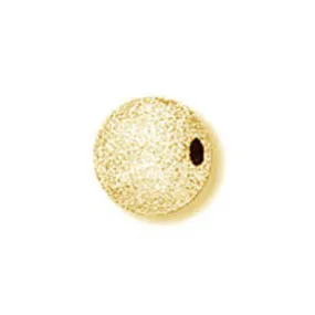 30 pcs of Gold Plated Brass Stardust Round 10mm Beads