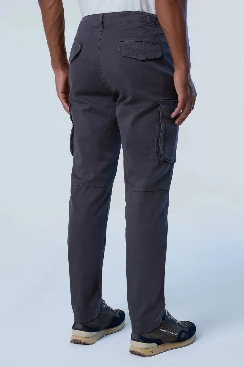 Pantalone cargo uomo grigio America