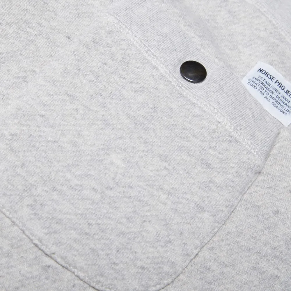 Norse Projects Tue Sports Sweat Pant in Grey Melange