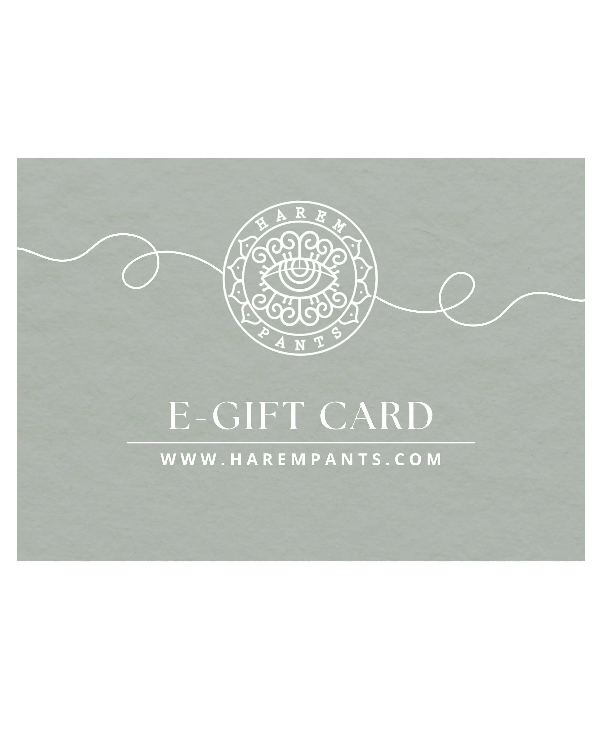 Harem Pants E-Gift Card