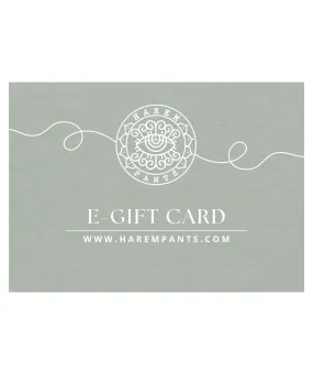 Harem Pants E-Gift Card