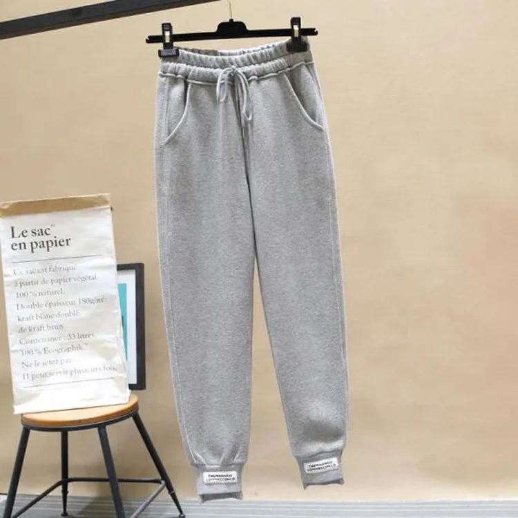 Comfy Fleece Harem Pants