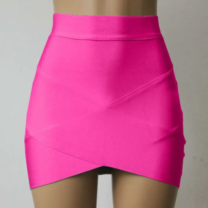 High Waist Pencil Skirts Bodycon Tight Club Wear SM6