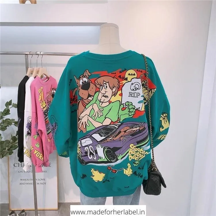 In Our Cartoon Pullover Ashi Khanna