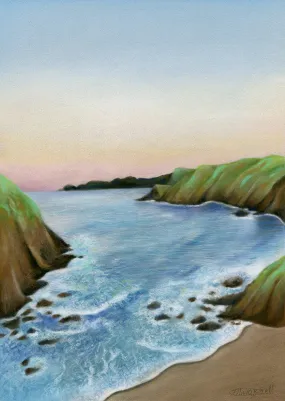 Pastel Art in 'In the Bay'