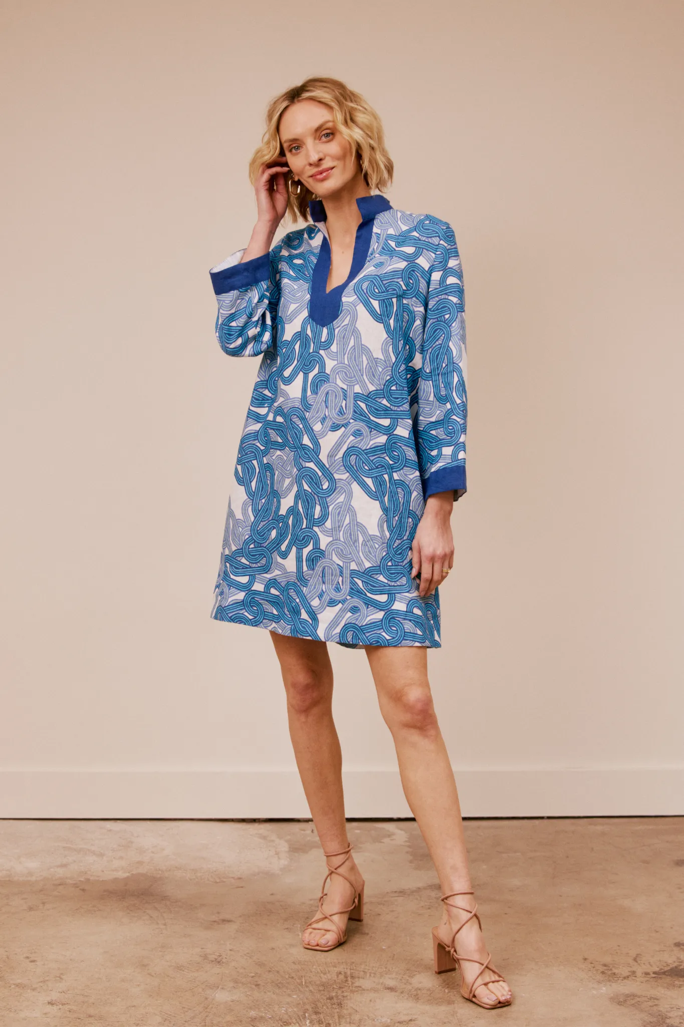 Infinite Chains Short Kaftan  