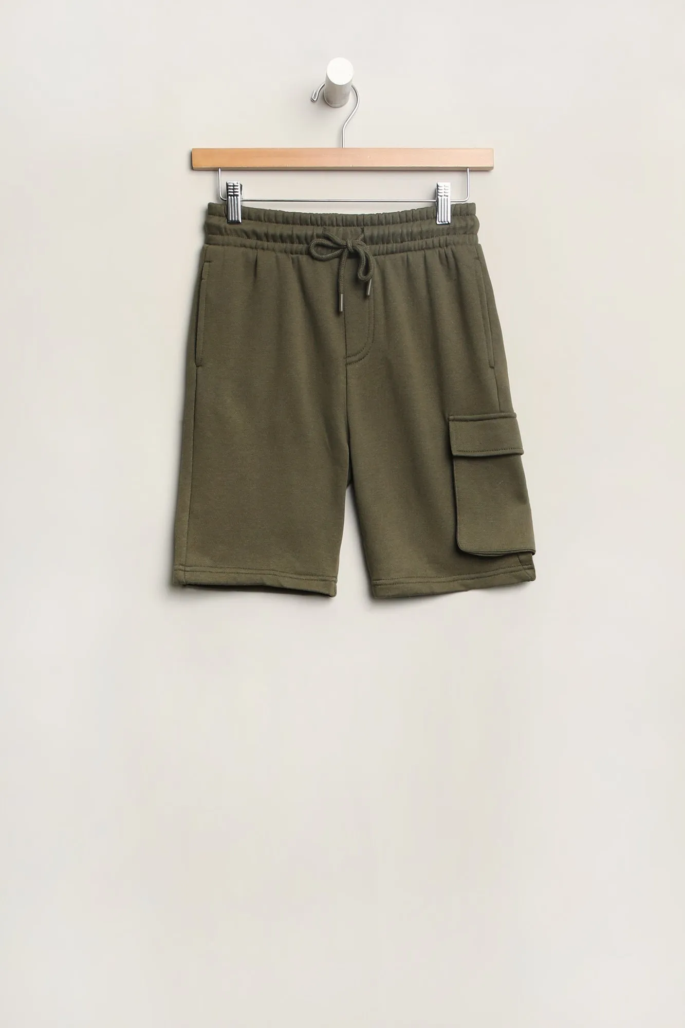 Junior Molleton Cargo Shorts