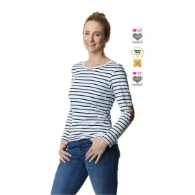 The Juno - Long Sleeve Breastfeeding Mumma Top