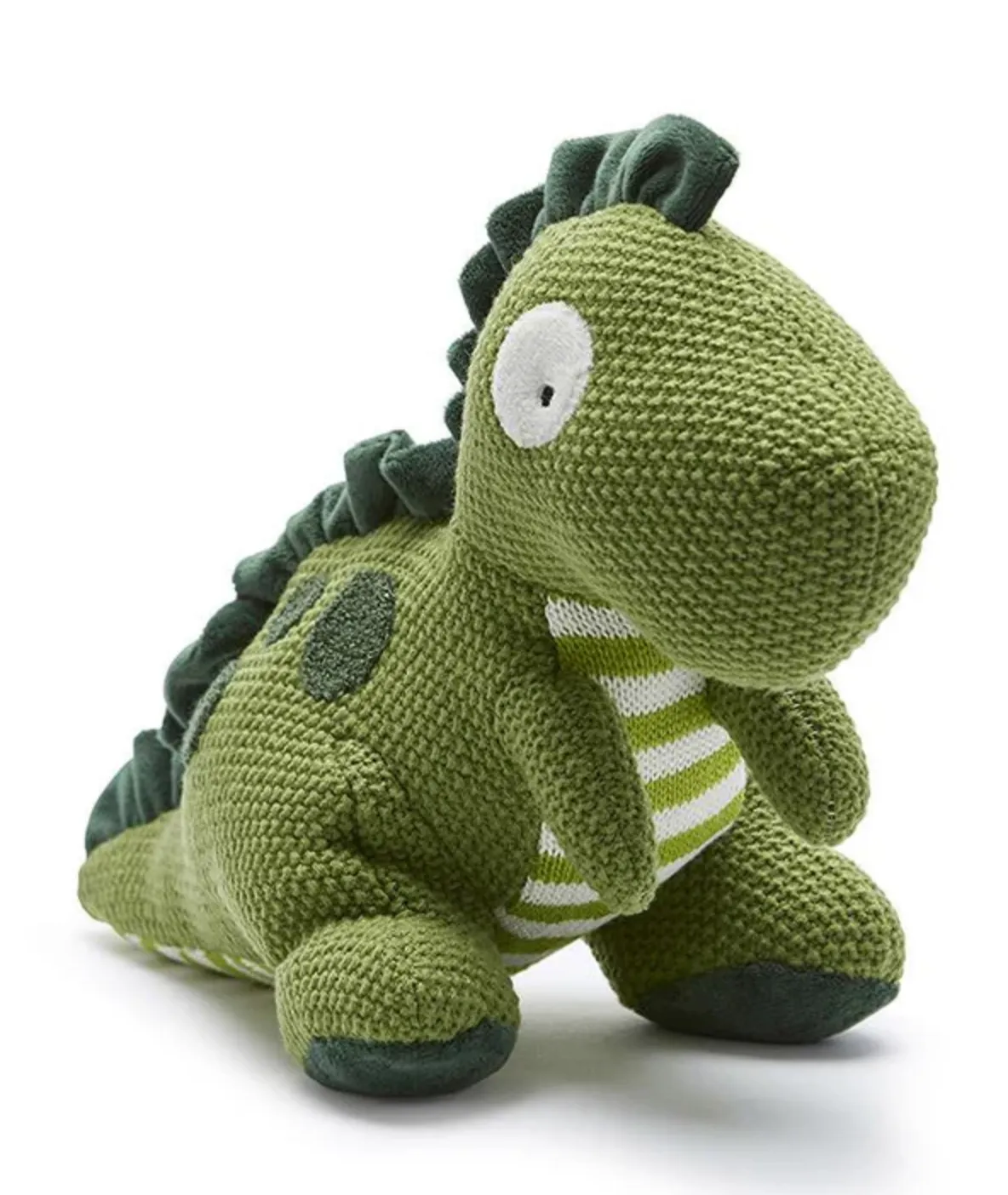 Knitted Dinosaur Toy in Big Dodger Style