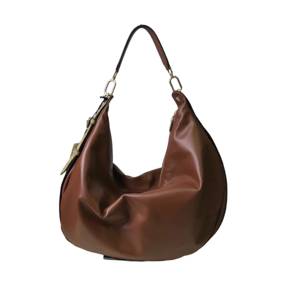 Large Zip Closure Hobo Bag