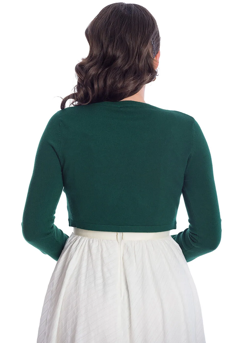 Dark Green Banned Flickers 50's Bolero