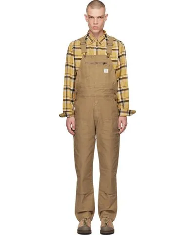 Levi's Brown Workwear Denim Bib Overalls