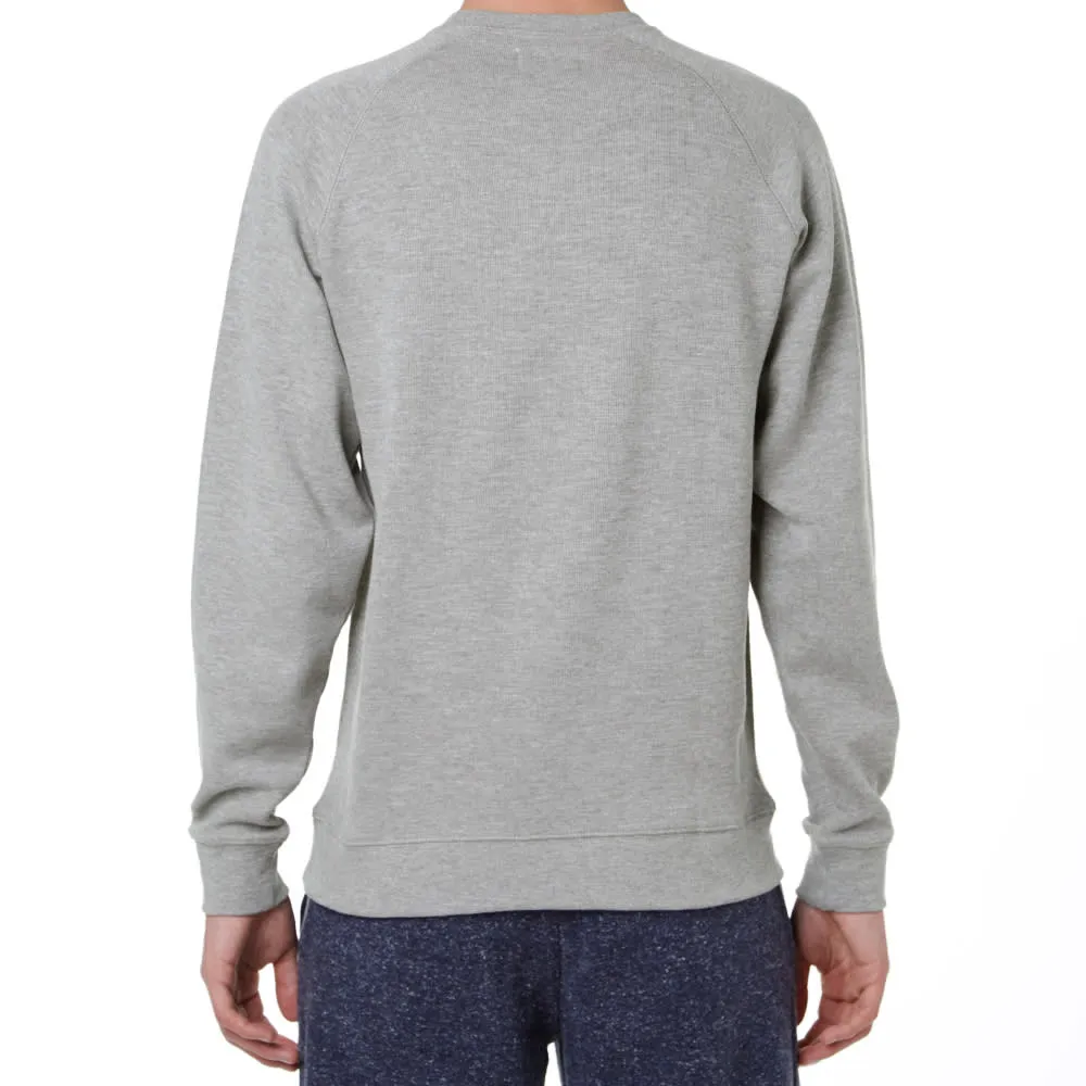 Norse Projects Light Grey Melange Wool Ketel Crew Knit Sweat