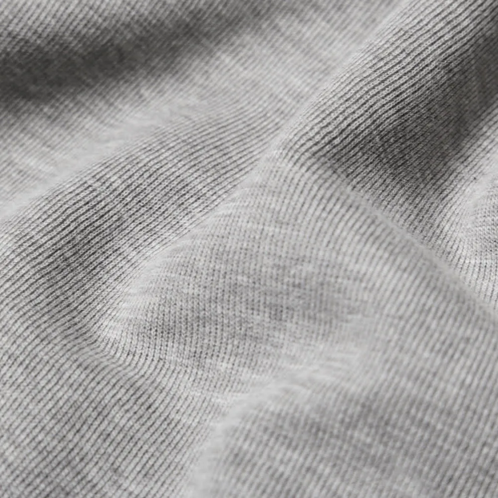 Norse Projects Light Grey Melange Wool Ketel Crew Knit Sweat