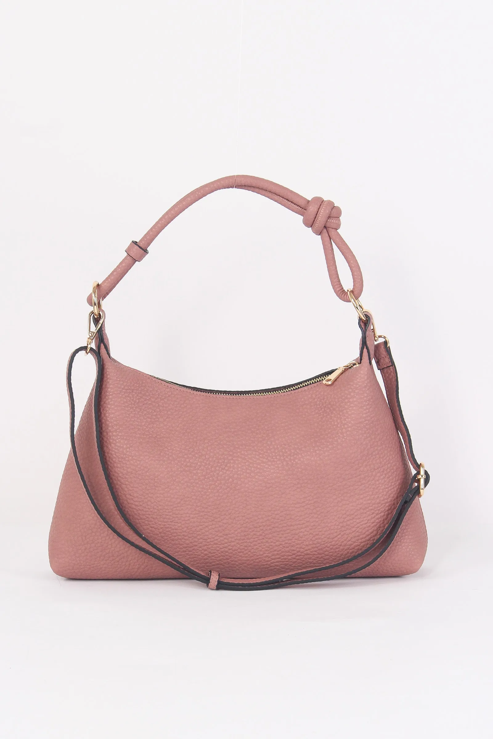 Small Blush Knot Hobo