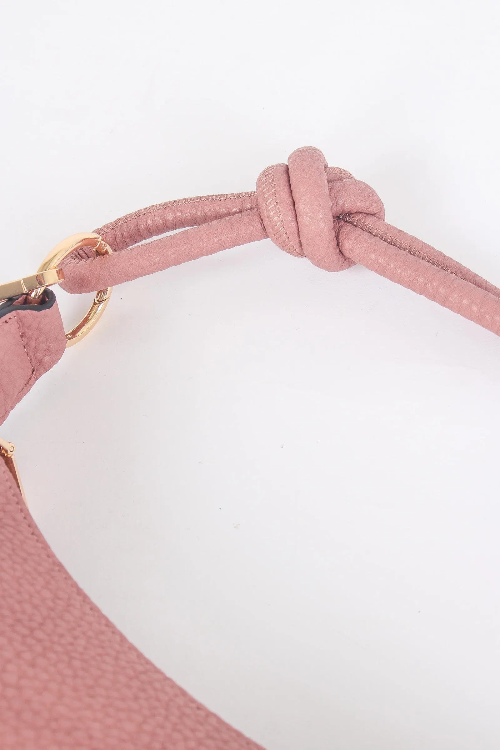 Small Blush Knot Hobo