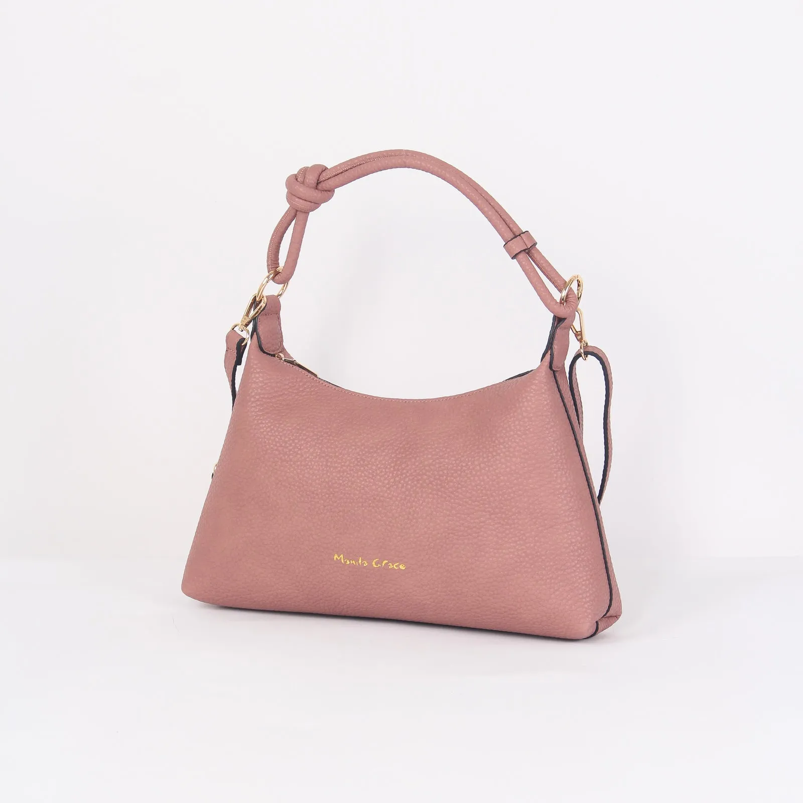 Small Blush Knot Hobo