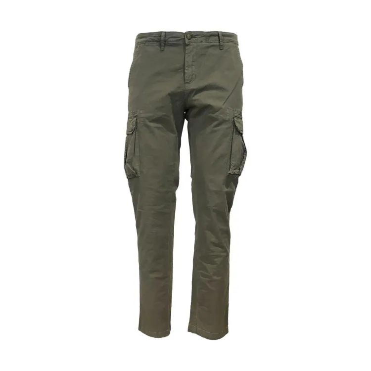 Lumberjack 807 Pantalone cargo uomo verde esercito