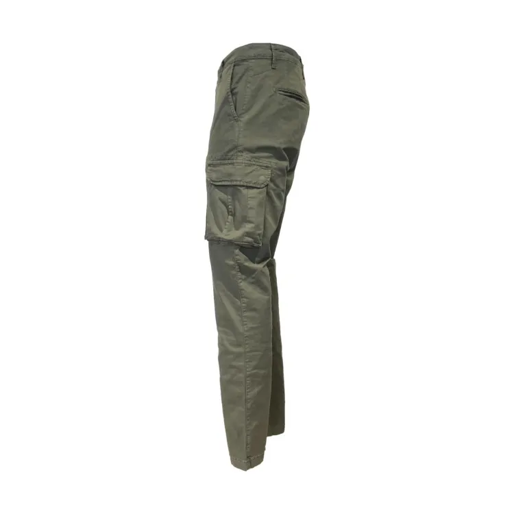 Lumberjack 807 Pantalone cargo uomo verde esercito