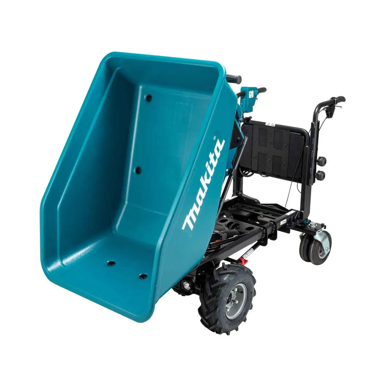 Makita DCU602Z Twin 18V LXT Brushless Wheelbarrow with Bucket Frame (Body Only)