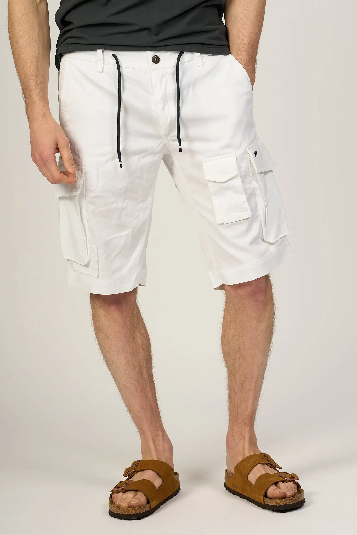 Mason's White Bermuda for Men