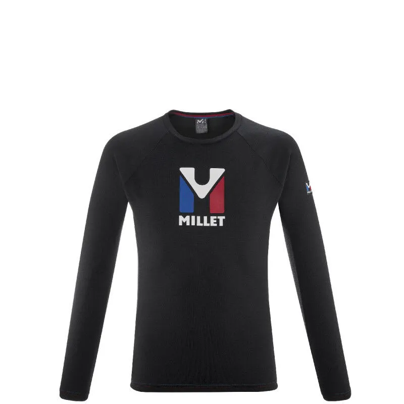 Millet Trilogy Logo Wool Long Sleeve T-shirt - Men