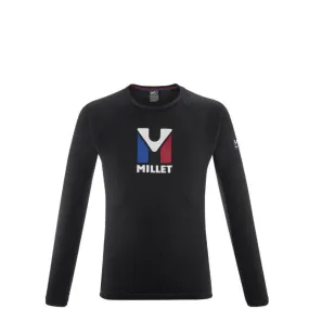 Millet Trilogy Logo Wool Long Sleeve T-shirt - Men