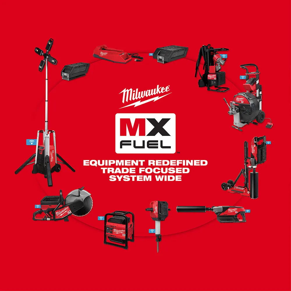 Milwaukee MXF301-2CP MX FUEL Handheld Concrete Core Drill Kit w/ Two Batteries and Charger