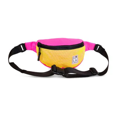 Neon Adjustable Straps Women's Fanny Pack with Medium Size