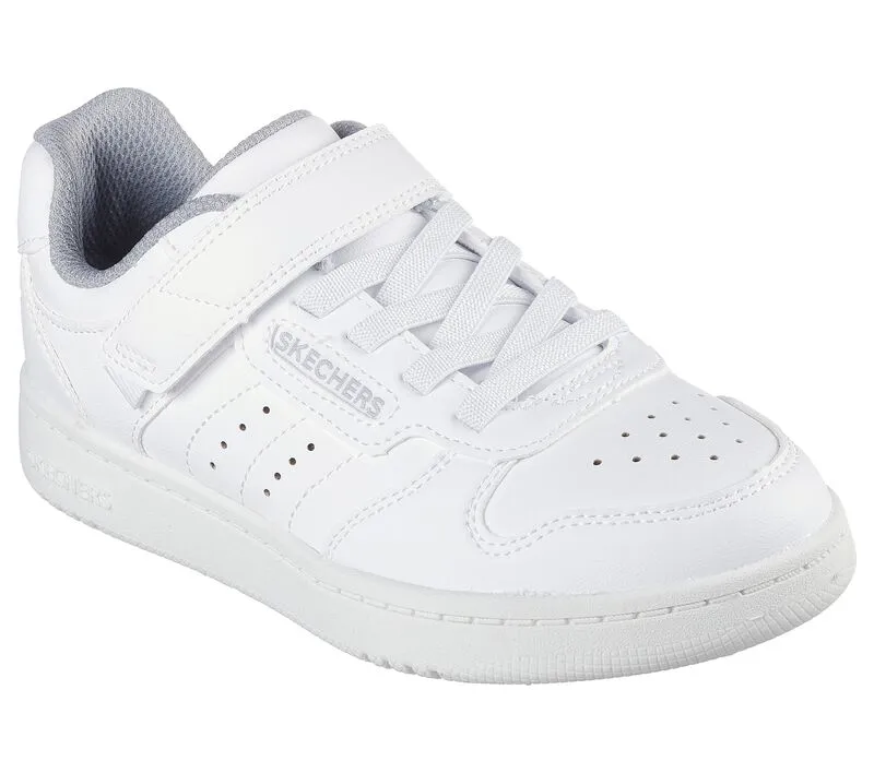 SKECHERS BAMBINO QUICK STREET 405638L WHT Sneakers