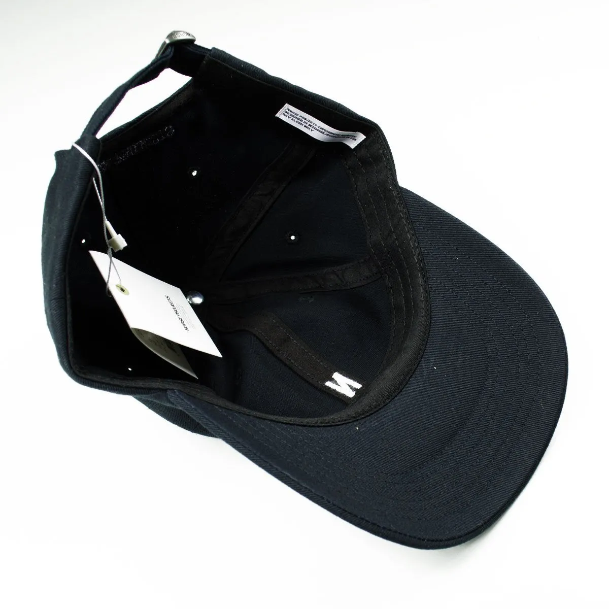 Black Twill Sports Cap by Norse Projects