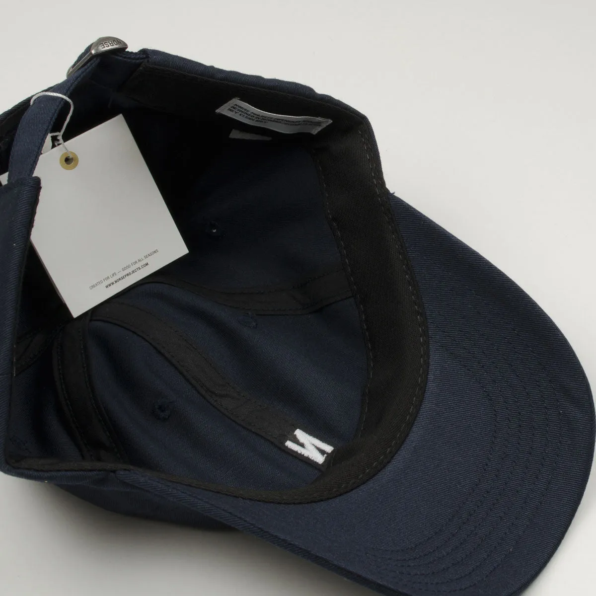 Dark Navy Twill Sports Cap by Norse Projects