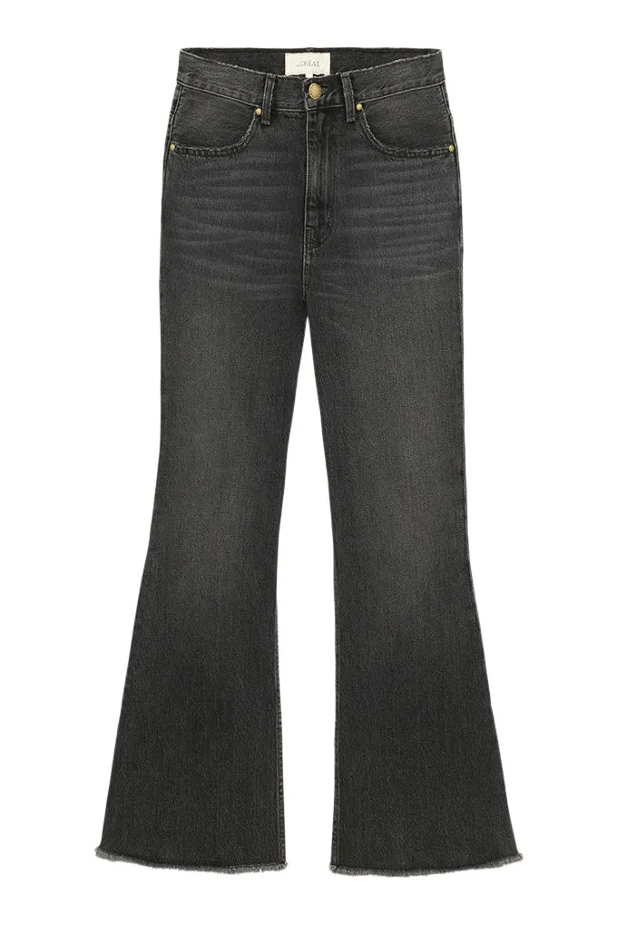 The Great Kick Bell Jean in Onyx Wash