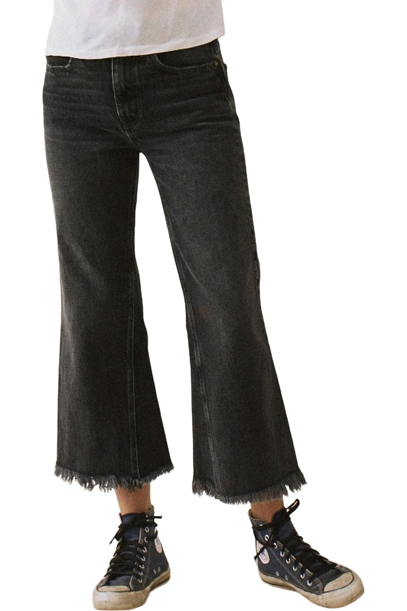 The Great Kick Bell Jean in Onyx Wash