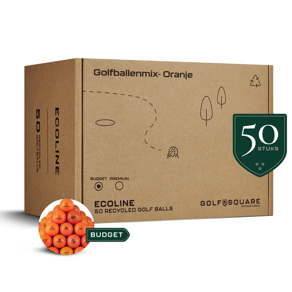 Orange Golfballenmix