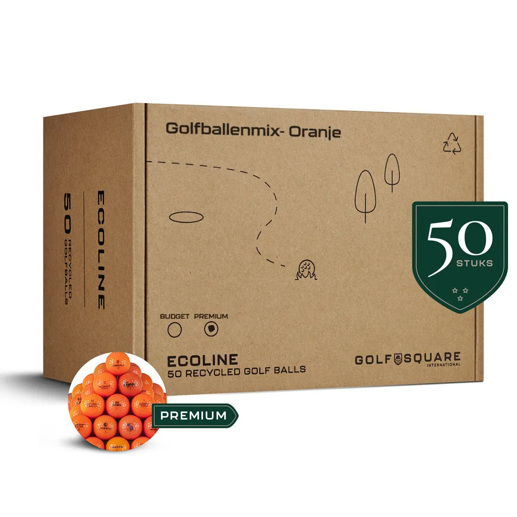 Orange Golfballenmix