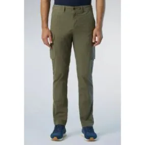 Pantalone cargo verde oliva uomo