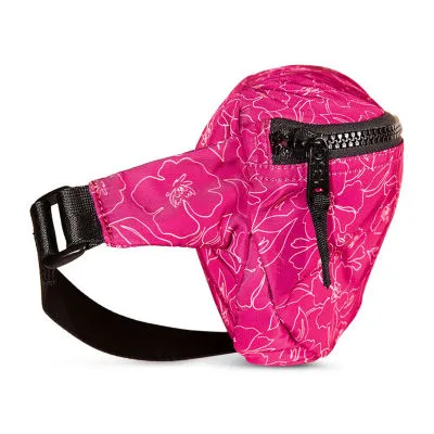 Petal Design Adjustable Straps Women's Fanny Pack with Large Size